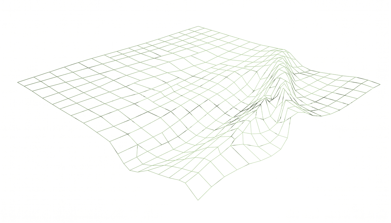 Translucent fluid layers separating into distinct zones, soft backlight revealing internal boundaries, shallow depth of field isolating one layer from another